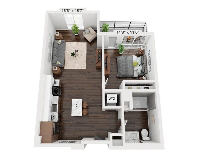 Unit 535 535 floor plan